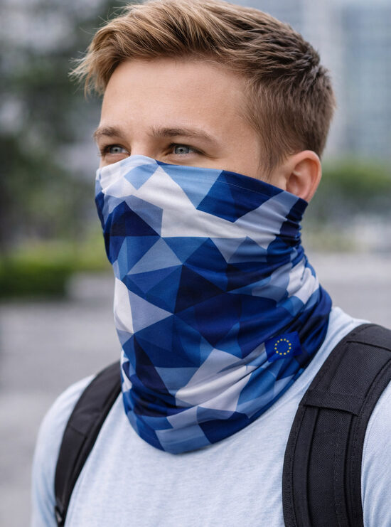 Reklaminės bandanos su logotipu | Skarelės, šalikėliai, individualus dizainas